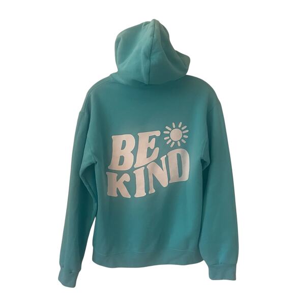 Jerzees Hoodie With Be Kind Logo Sz S - Picture 2 of 7